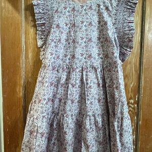 English Factory Womens Small Dress with Floral Pattern with pockets